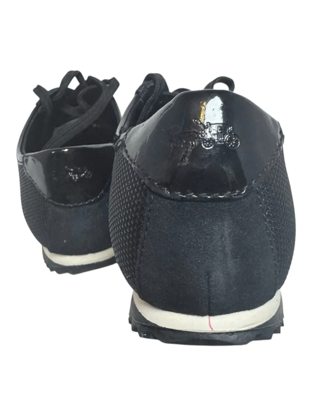 Coach sleek black